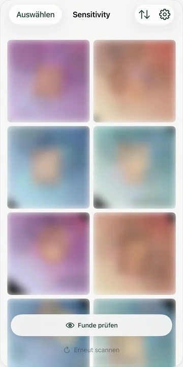 Private Fotos finden