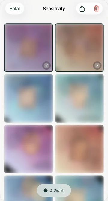 Padam hanya yang anda pilih