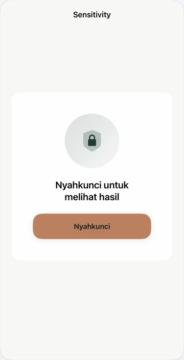 Buka kunci untuk menyemak