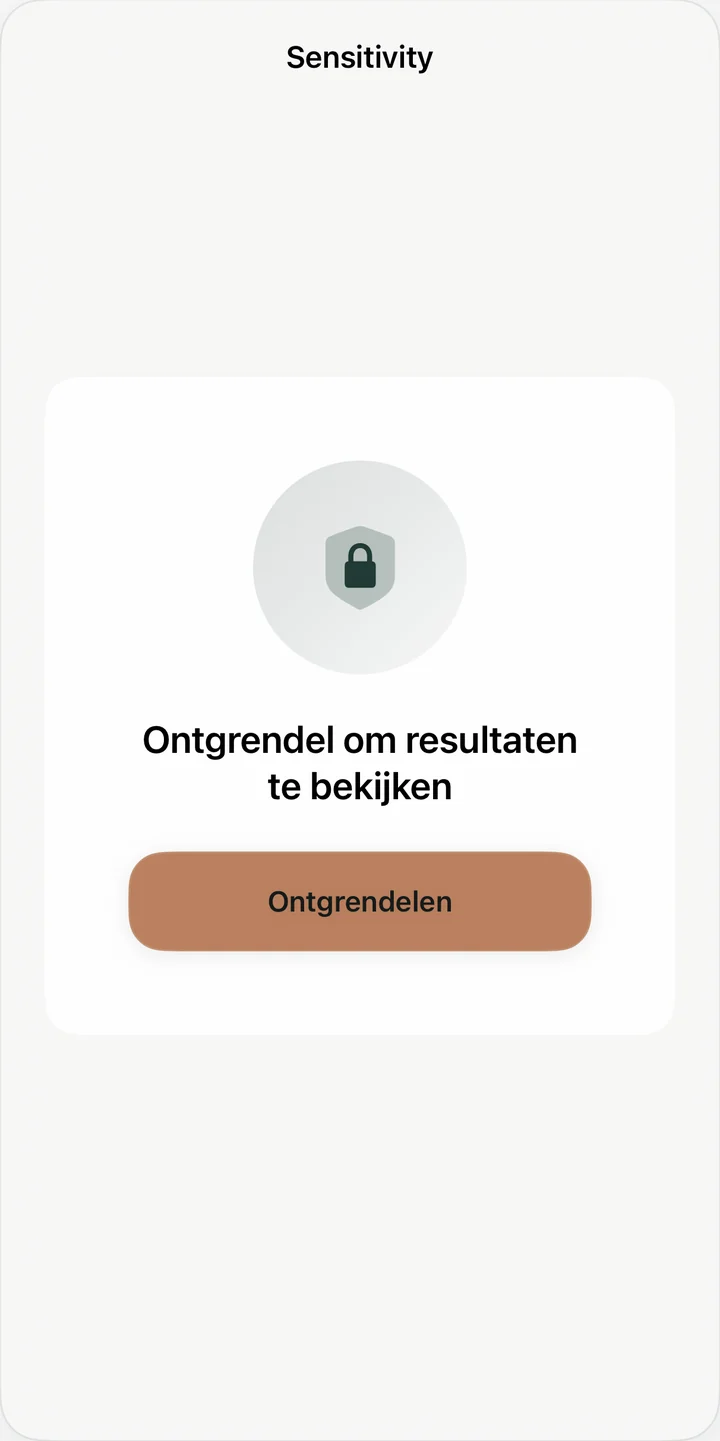 Apparaatverificatie beschermt het beoordelingsscherm