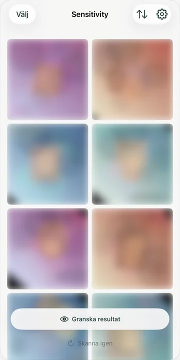 Hitta känsliga bilder